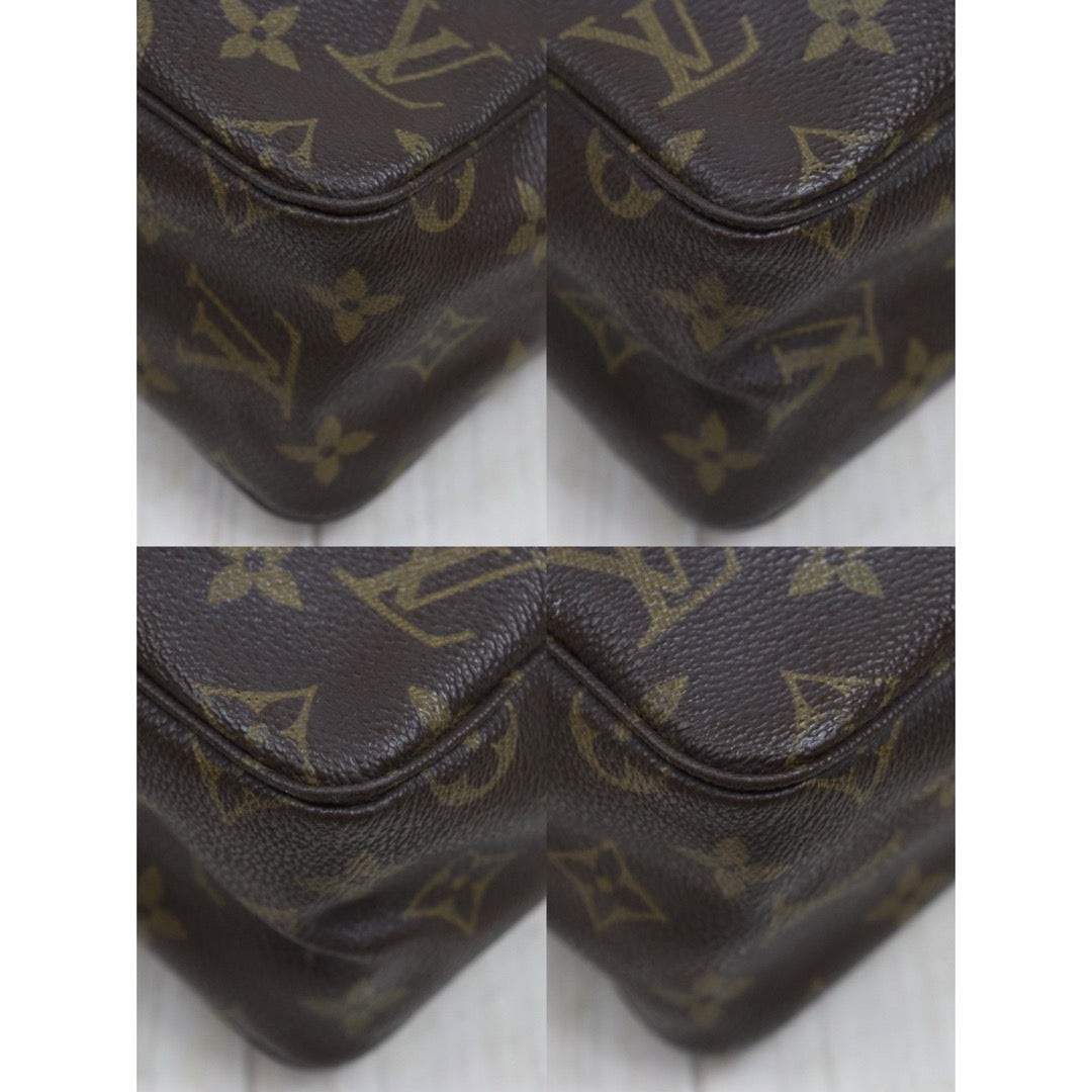 Include Entrupy Certificate of Authenticity｜Good ( Rank AB)｜ Louis Vuitton Truth Toilet 28 Monogram Makeup Pouch｜26070304
