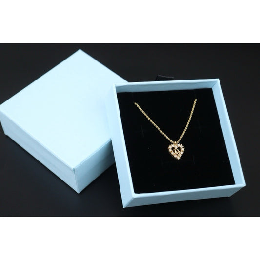 Very Good ( Rank A) ｜ Dior Heart Rhinestone Necklace ｜24090514