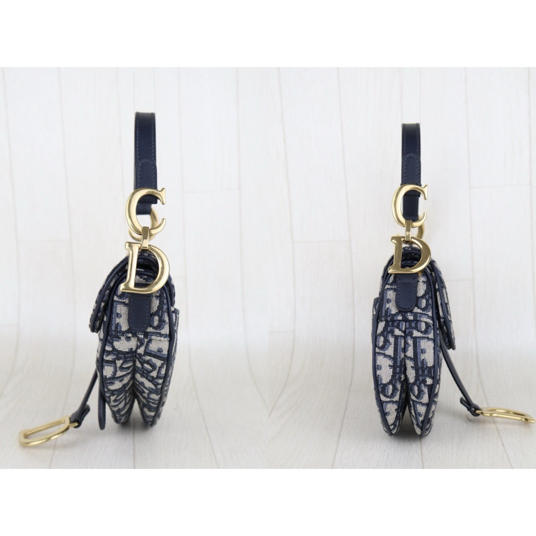 Very Good ( Rank A)｜Dior Trotter Saddle Shoulder Bag Small｜H25052610
