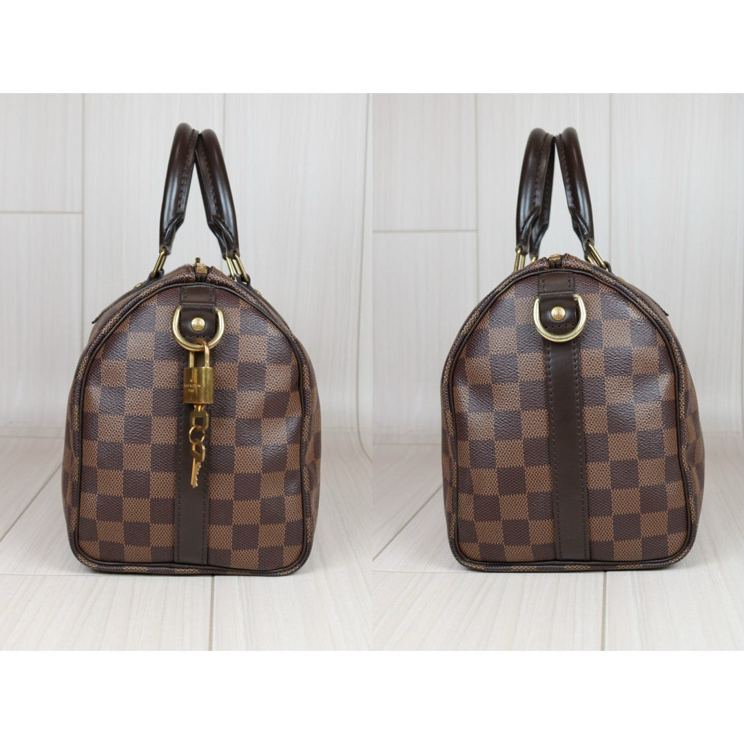 Good ( Rank AB)｜ LV Damier Speedy 25 Hand Bag With Shoulder Strap｜S24071431