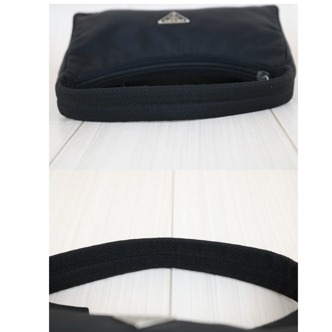 Good ( Rank AB)｜ PRADA HOBO HandBag Black｜S24112102