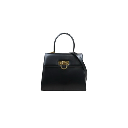 Very Good ( Rank A)｜Ferragamo Gancini 2WAY Handbag Shoulderbag GM｜25081407