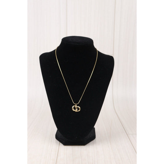 Very Good ( Rank A) ｜ Dior CD Necklace Gold Plated ｜24072507