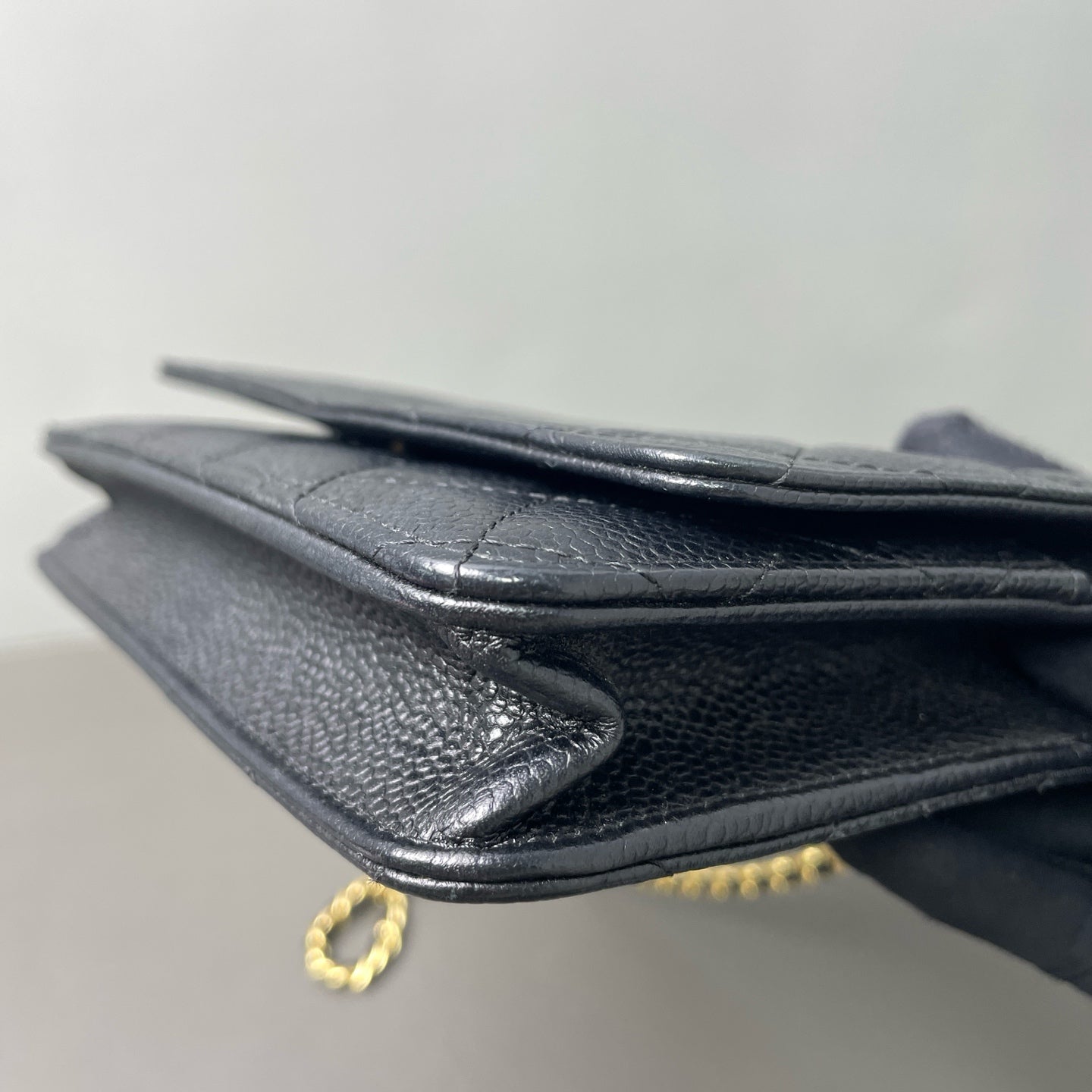 Third installment 3/4｜ CHANEL Matrasse Chain Caviar Skin WOC19 Shoulder Bag Black Made In 2018Year