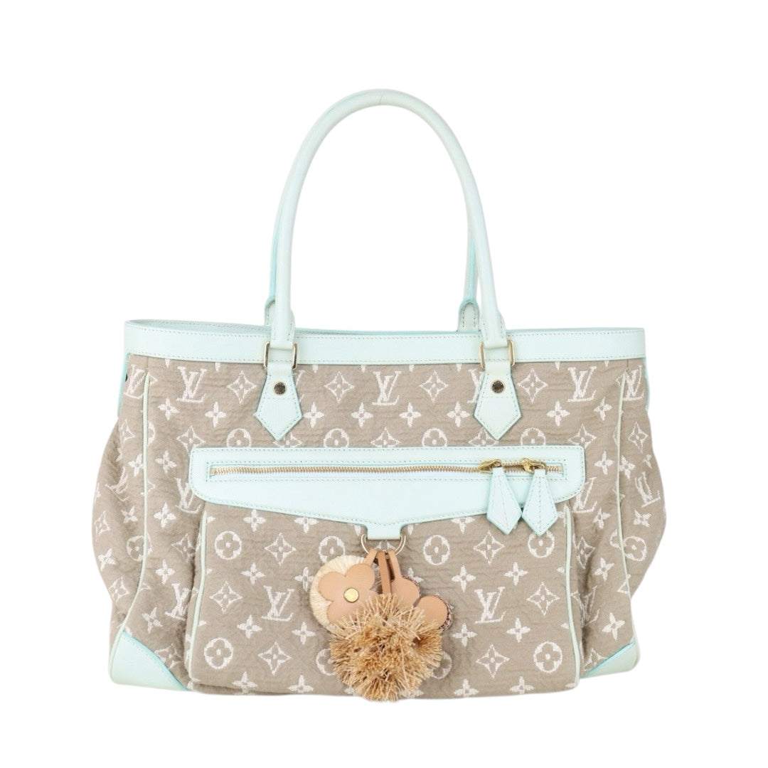 Good ( Rank AB) ｜ LV Monogram Denim  Brown Hand Bag ｜S25091505