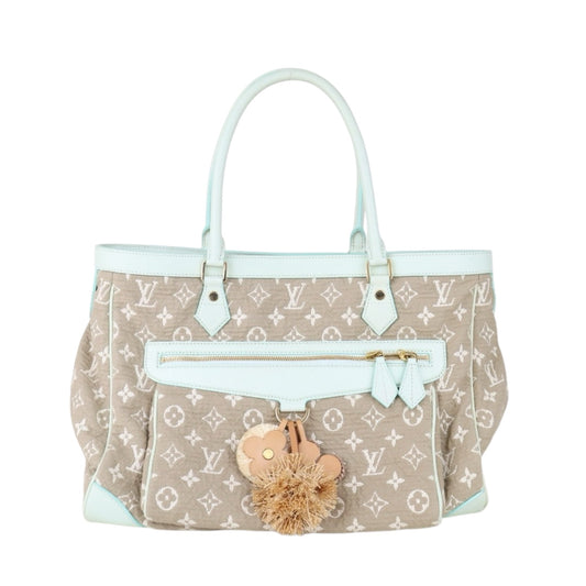 Good ( Rank AB) ｜ LV Monogram Denim  Brown Hand Bag ｜S25091505