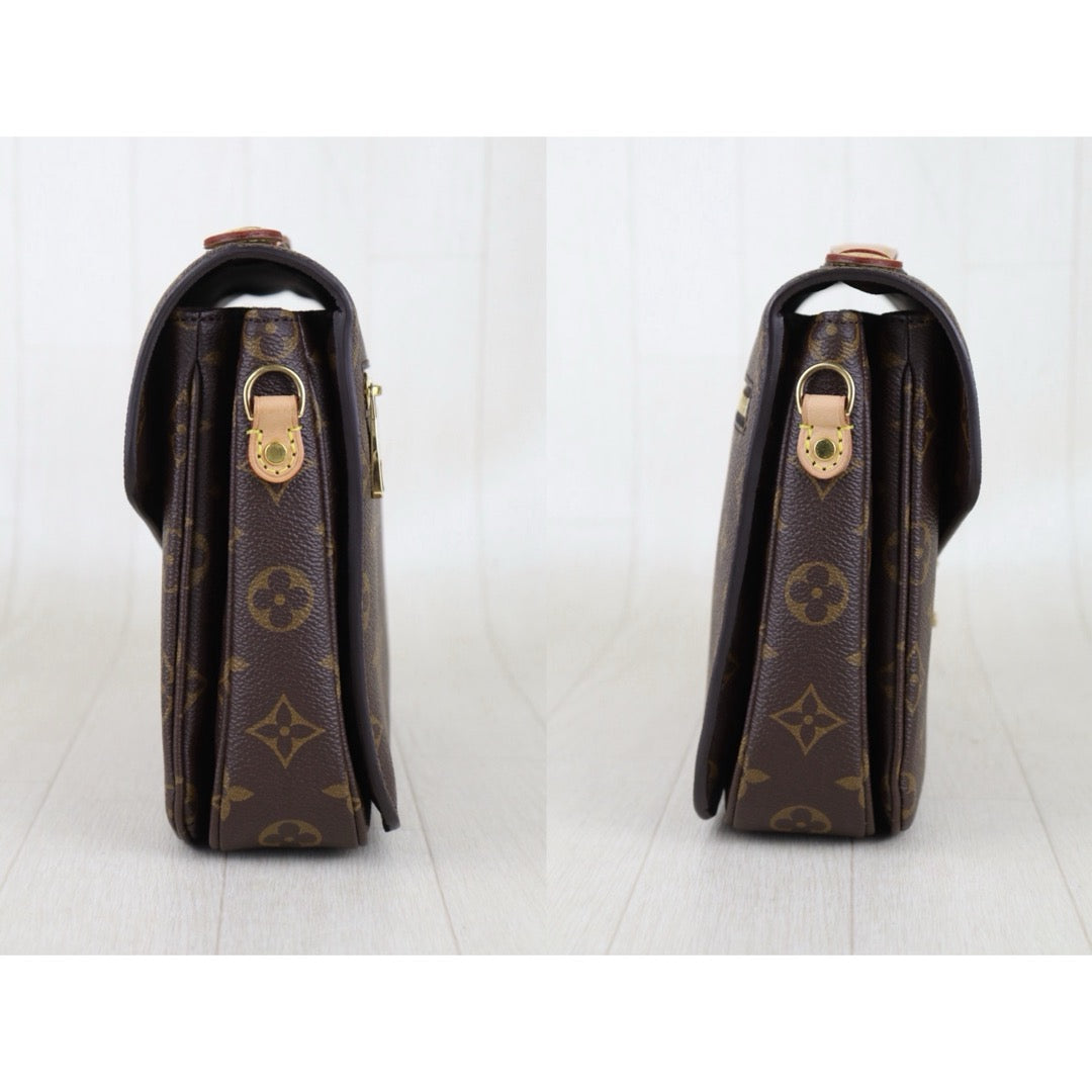 Include Entrupy Certificate of Authenticity｜Very Good ( Rank A)｜LV Monogram Pichette Metis ShoulderBag  ｜S26072515