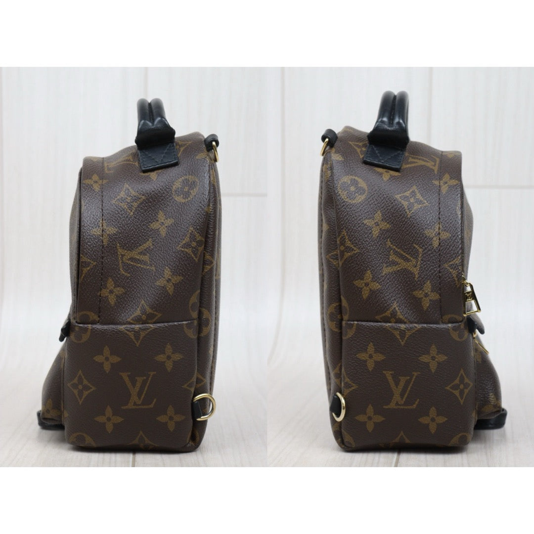 Very Good ( Rank A) ｜  LV Monogram Coated Canvas Mini Palm Springs Backpack｜S25071008