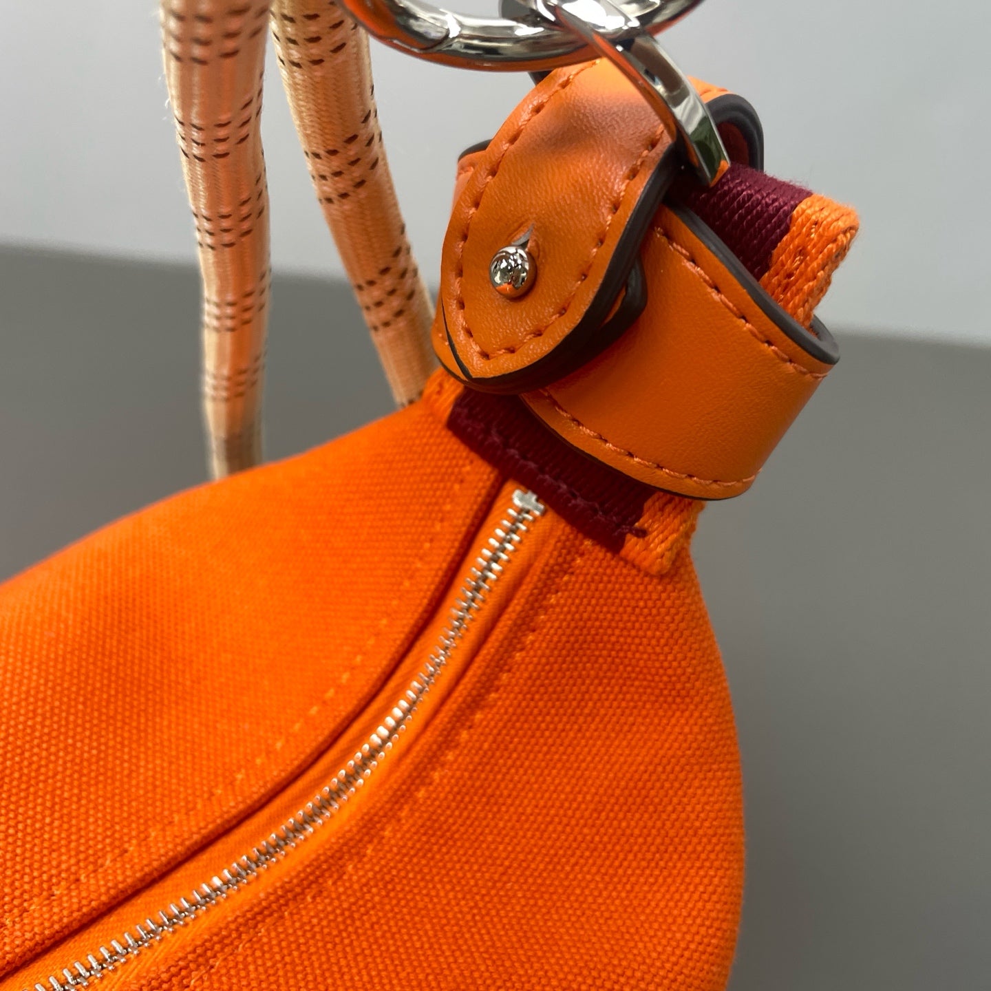 Very Good ( Rank A) ｜ HERMES Bride-A-Brac Canvas  Handbag