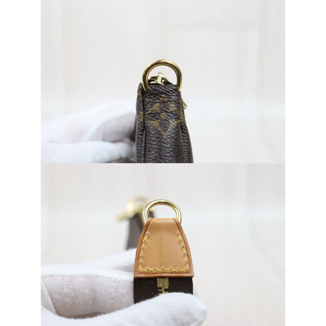 Include Entrupy Certificate of Authenticity｜Very Good ( Rank A) ｜Louis Vuitton Monogram Pochette Accessoire MM｜26040704
