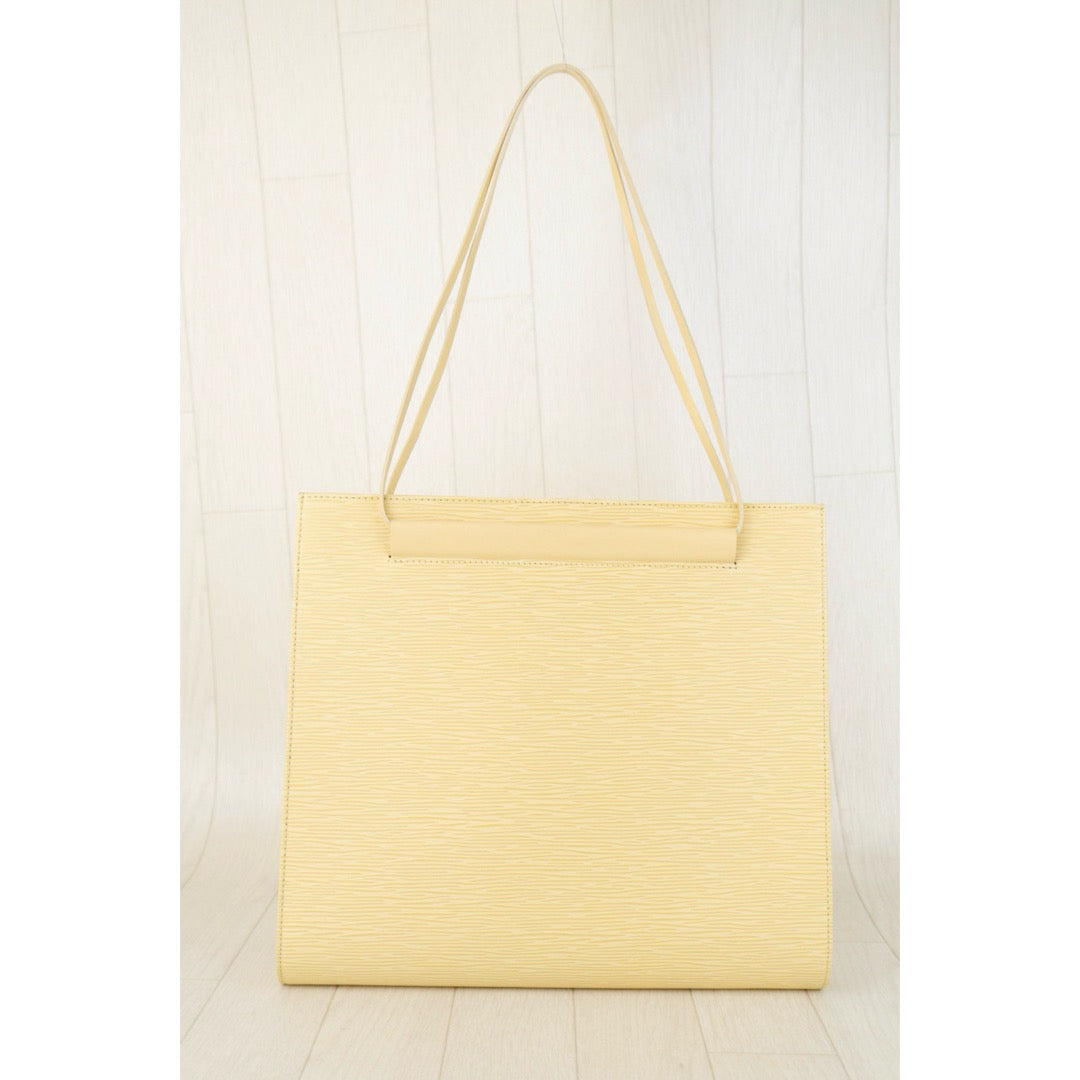 Include Entrupy Certificate of Authenticity｜Very Good ( Rank A)｜ Louis Vuitton Epi Saint-Tropez Tote Shoulder Bag Yellow｜S26010407