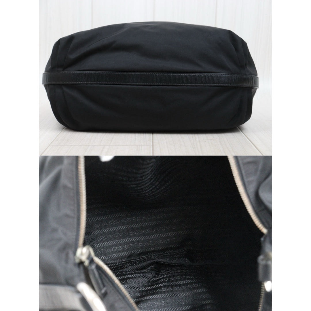 Very Good ( Rank A) ｜ PRADA HOBO GM Black HandBag ｜25112504