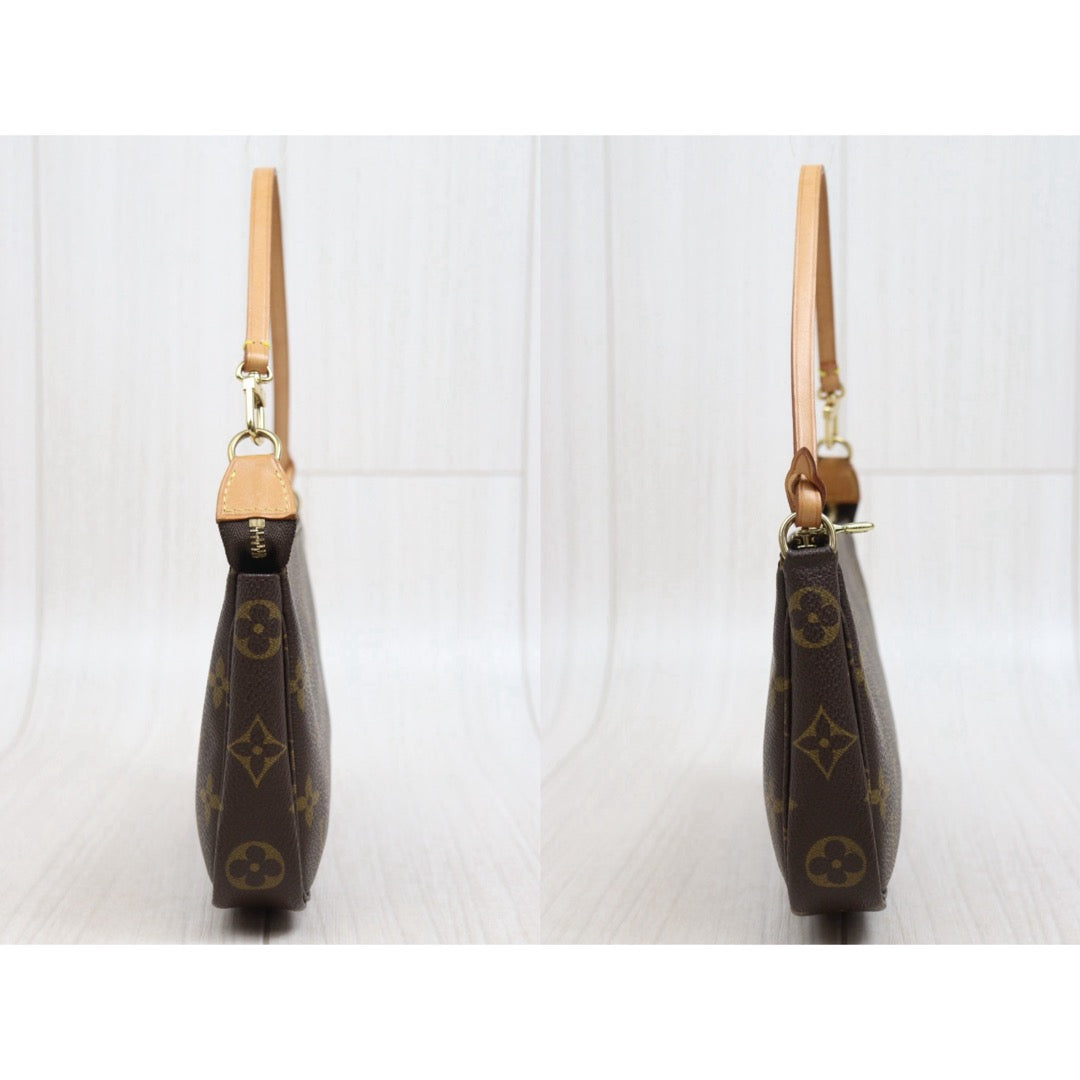 Include Entrupy Certificate of Authenticity｜Good ( Rank AB)｜Louis Vuitton Monogram Pochette Accessoires ｜26052706