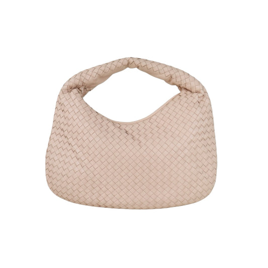 Include Entrupy Certificate of Authenticity｜Very Good ( Rank A)｜ Bottega Veneta Lamb Skin Braid Shoulder Bag  Pink｜S26050601