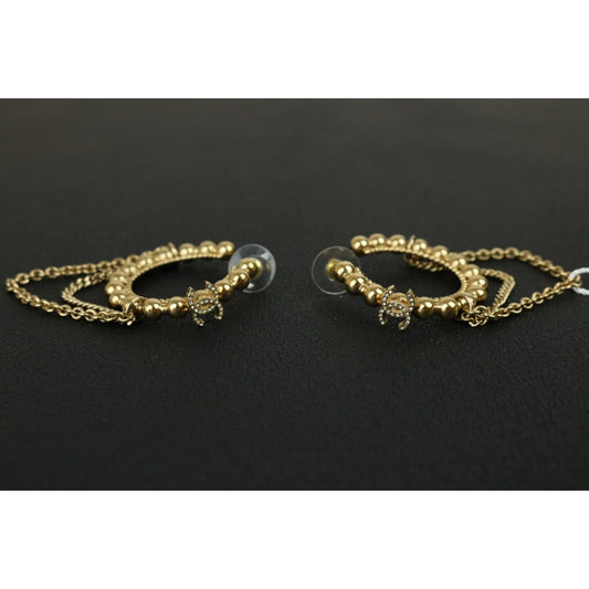Very Good ( Rank A)｜CHANEL COCO Mark Diamond Pearl Earrings ｜F25012303