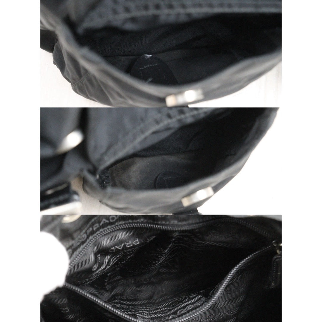 Good ( Rank AB)｜Prada Nylon Backpack Medium Black｜25122524
