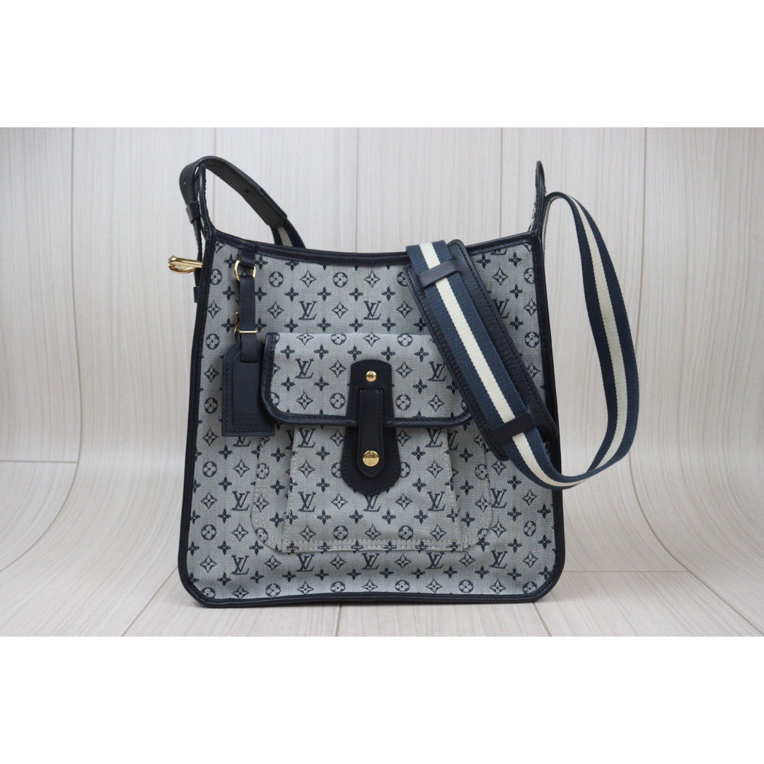 Rank A｜  LV Monogram Denim   Shoulder Bag｜Q24030746