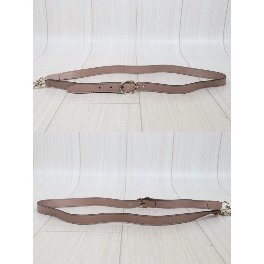 Very Good ( Rank A) ｜  GUCCI Bamboo Calf Leather Pink Tote Bag ｜W25102114