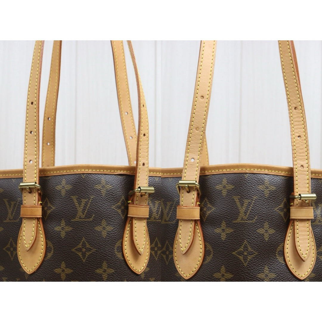 Include Entrupy Certificate of Authenticity｜Good ( Rank AB)｜ Louis Vuitton  Monogram Petit Bucket PM Tote Bag ｜26072201