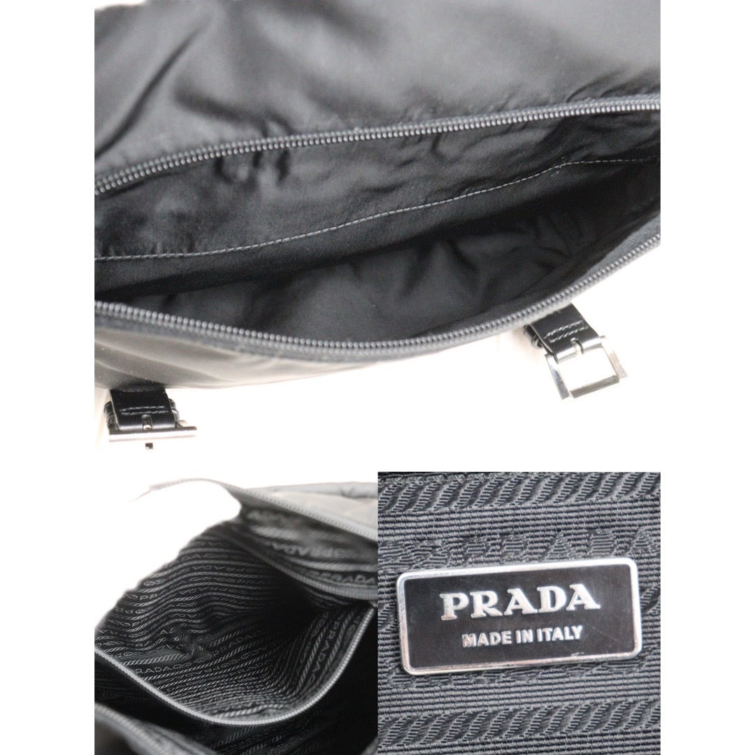 Rank AB｜Prada Nylon ShoulderBag Black｜V23110928