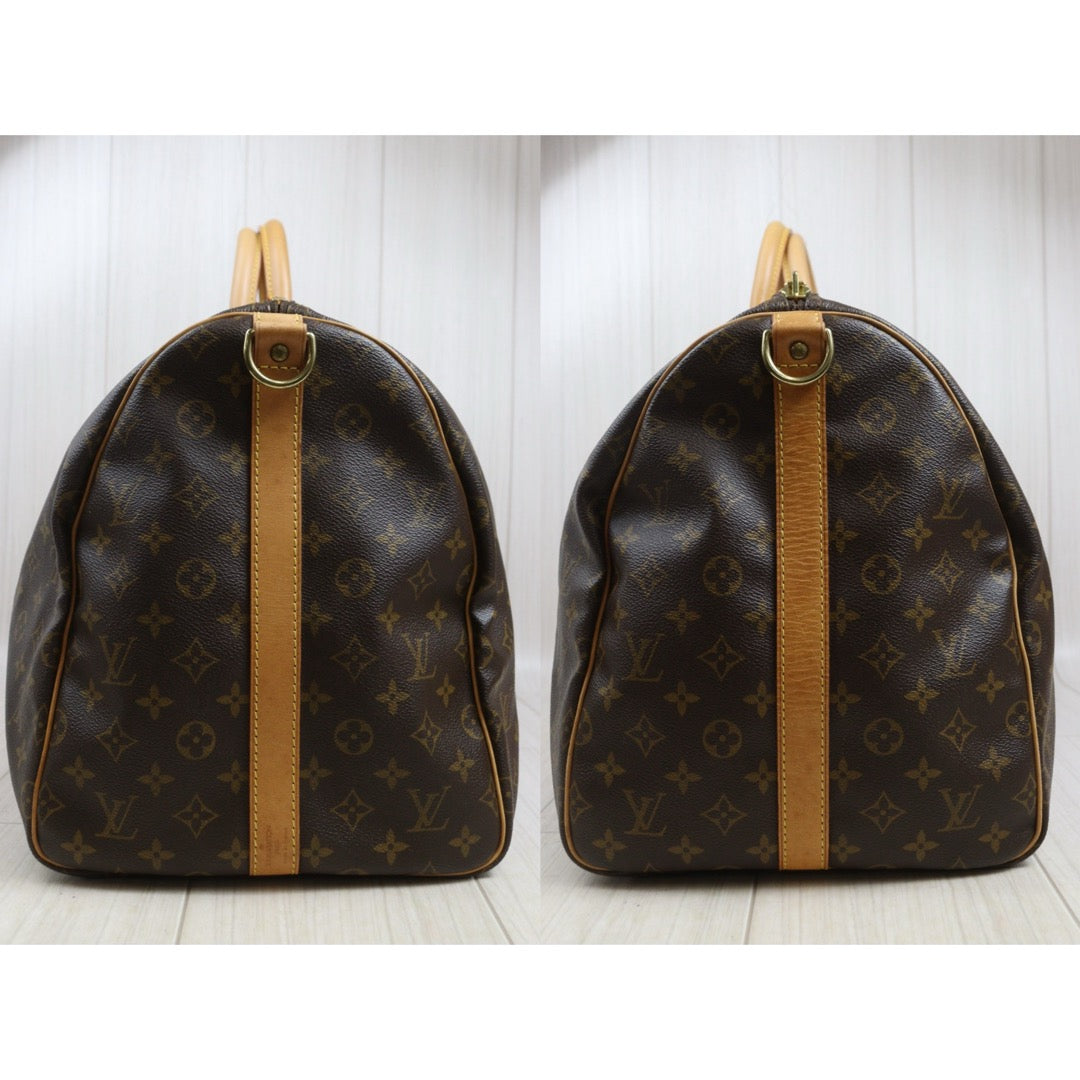 Include Entrupy Certificate of Authenticity｜Good ( Rank AB) ｜ Louis Vuitton Monogram Louis Vuitton Monogram Keepall Bandoulière 55｜26101406