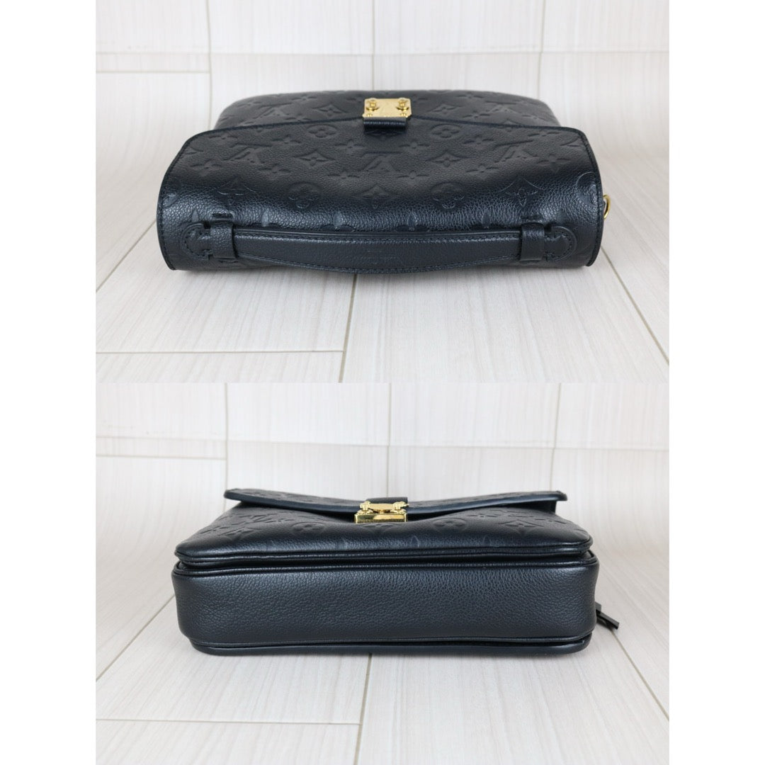 Very Good ( Rank A)｜LV Monogram Pichette Metis ShoulderBag Black｜S25101606