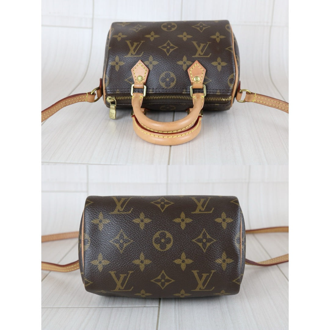 Good ( Rank AB)｜LV Monogram Nano Speedy  Shoulder Bag｜S25070703