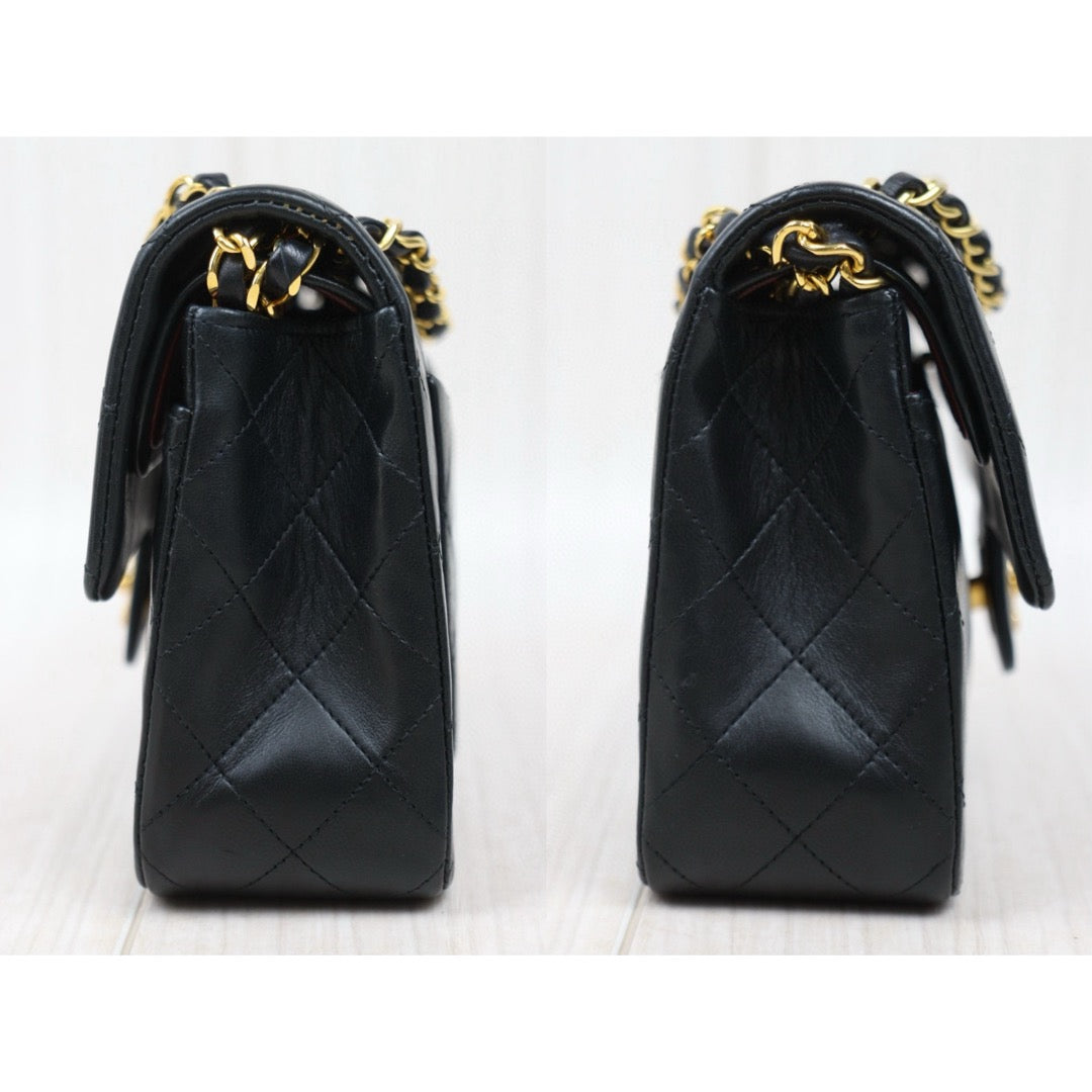 Good ( Rank AB)｜ CHANEL Matrasse Double Flap 23 Shoulder Bag Small Made In 1986～1988 Year｜25020606