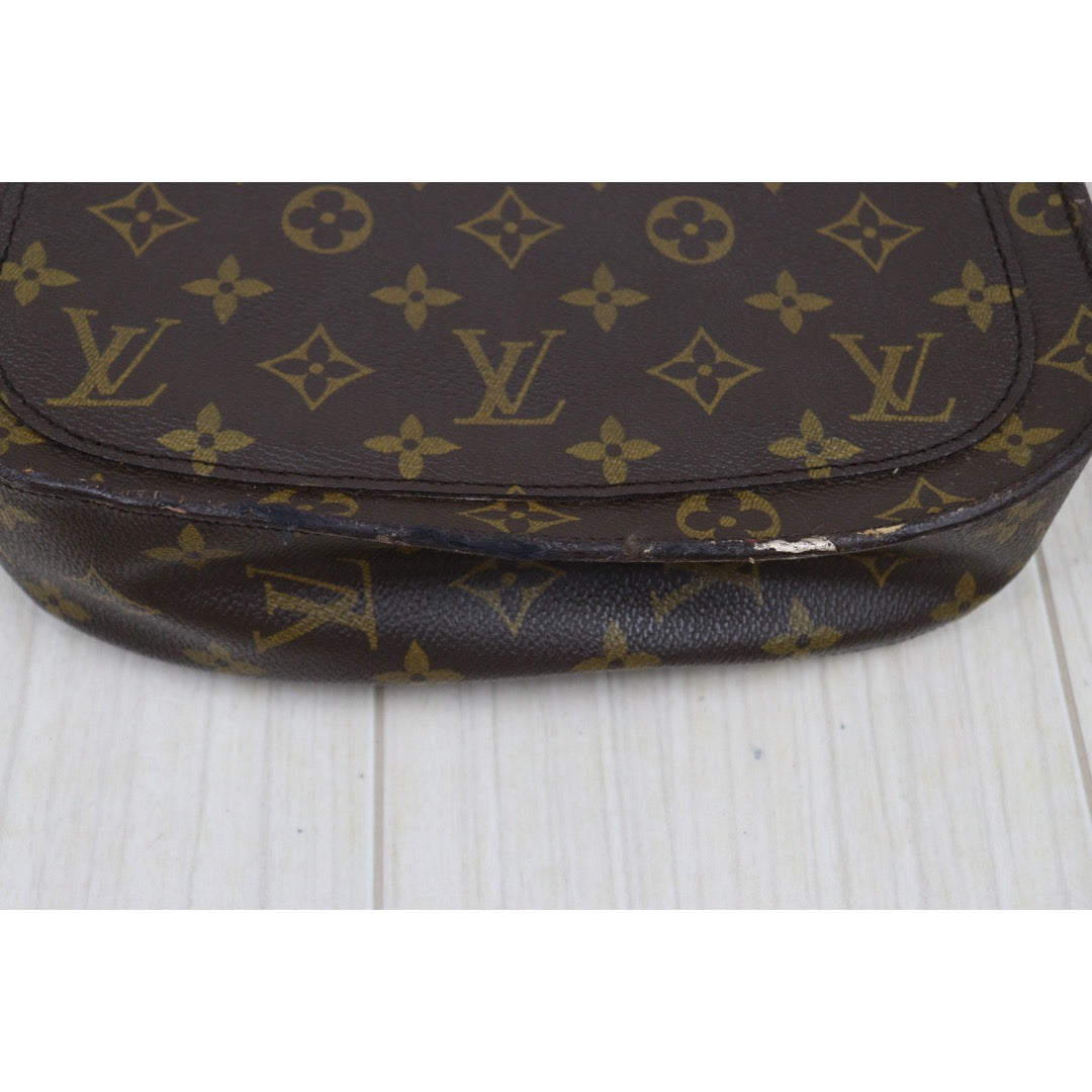 Include Entrupy Certificate of Authenticity｜Fair ( Rank B)｜Louis Vuitton Monogram Saint Cloud GM Shoulder Bag｜26011503