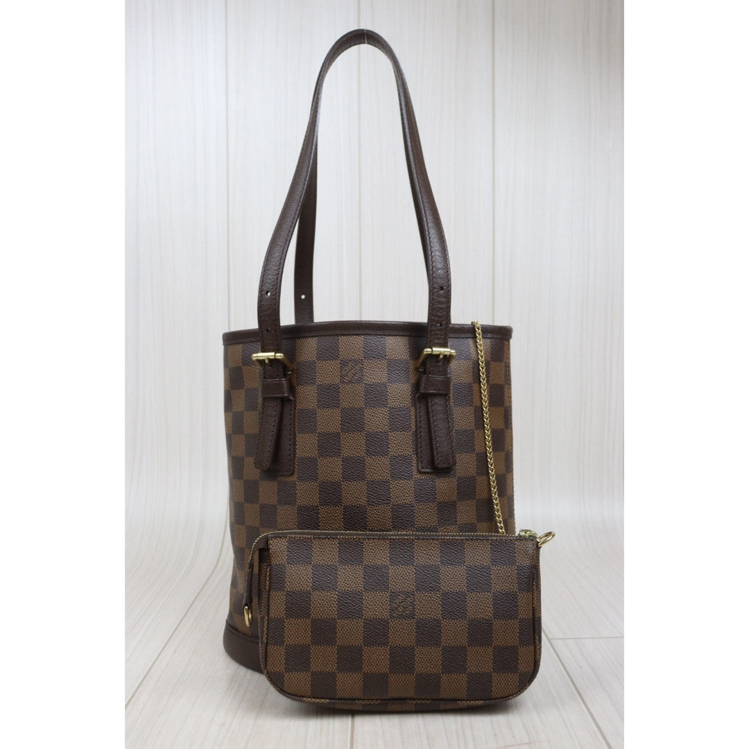 Very Good ( Rank A)｜ LV Damier Petit Bucket PM Tote Bag｜25100708