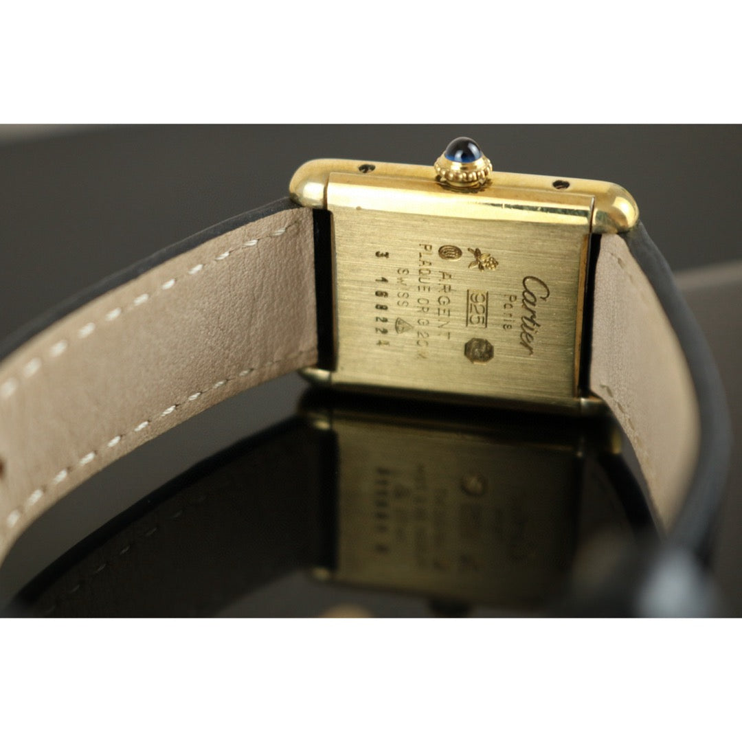 Very Good ( Rank A) ｜ Cartier Tank Must Tri-Colour Gold Quartz Watch ｜X24121813