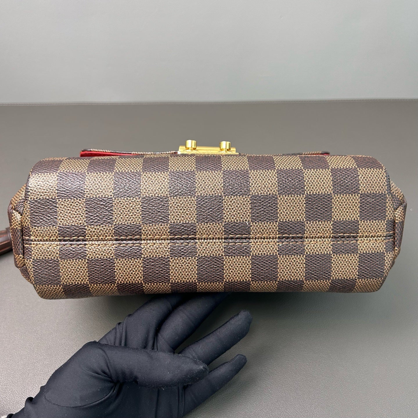 LV Damier Croisette Handbag With Shoulder Bag