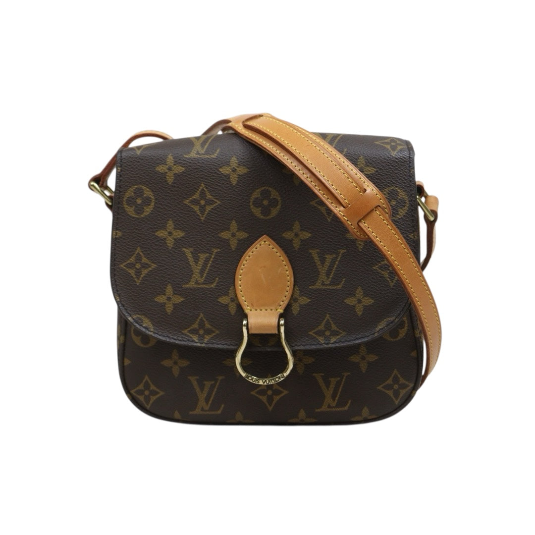 Include Entrupy Certificate of Authenticity｜Good ( Rank AB)｜ Louis Vuitton Monogram Saint Cloud MM Shoulder Bag ｜26062907