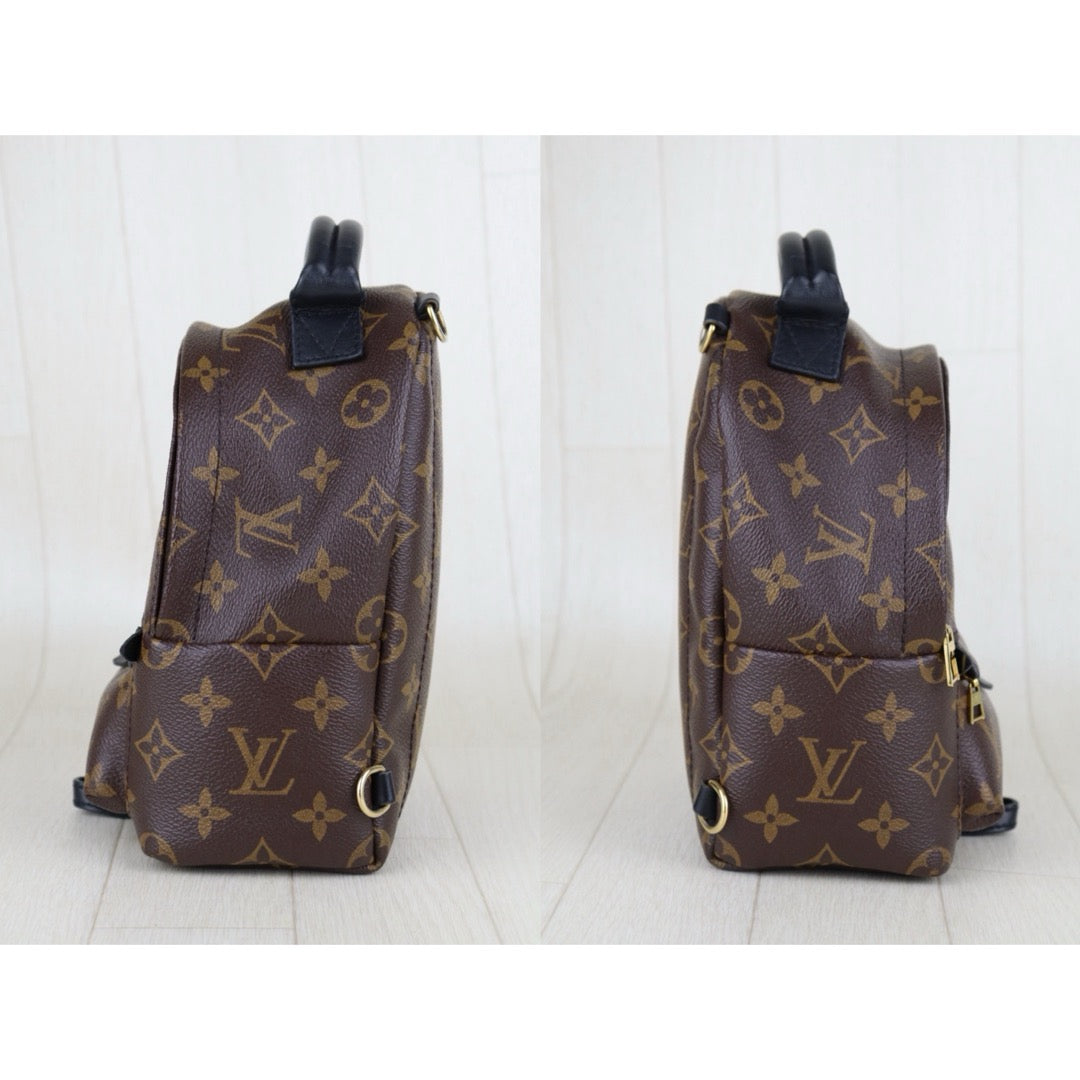 Good ( Rank AB)｜  LV Monogram Coated Canvas Mini Palm Springs Backpack｜S25061004