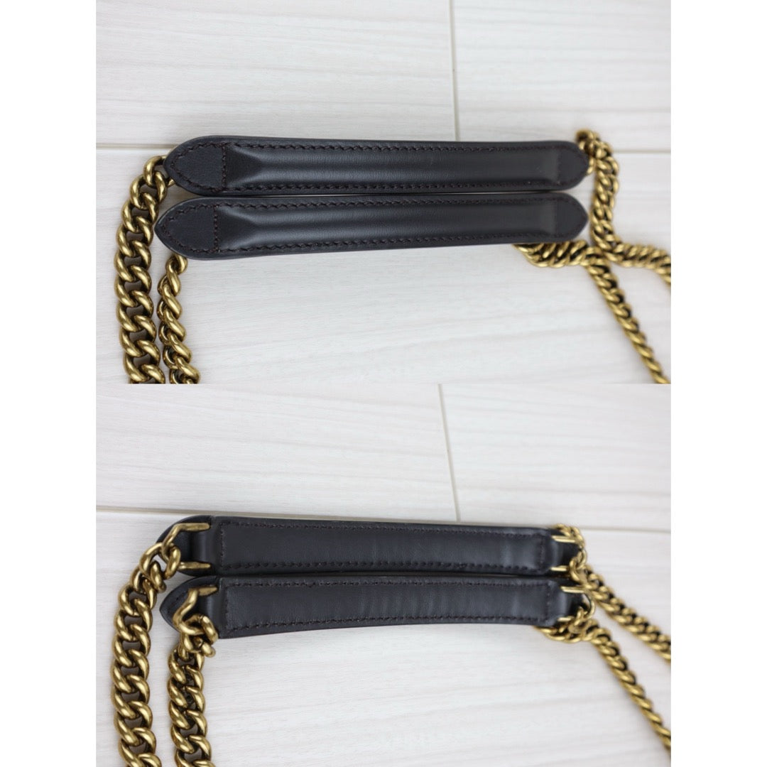 Very Good ( Rank A)｜ FENDI Zucca Mamma Baguette  Chain Shoulder Bag Current Model｜W25082902