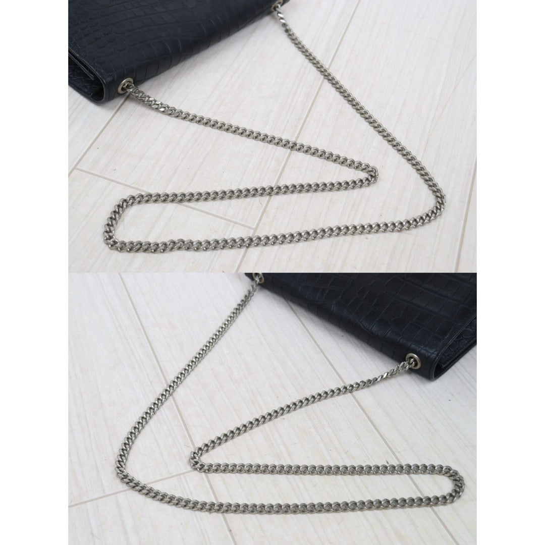 Good ( Rank AB)｜  Saint Laurent YSL Kate Shoulder Bag Black｜W25051602