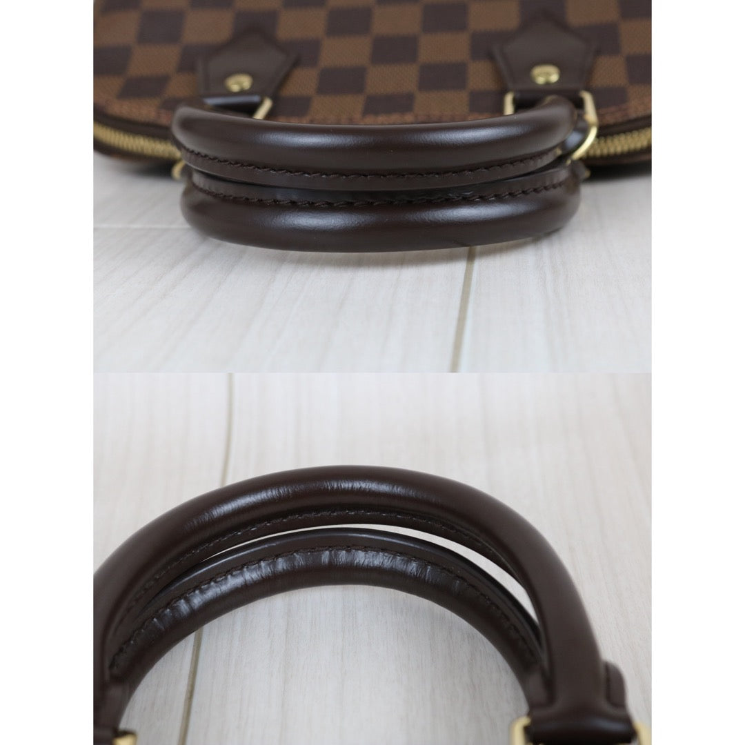 Include Entrupy Certificate of Authenticity｜Very Good ( Rank A)｜Louis Vuitton Damier Alma BB HandBag Shoulder Bag｜X26040817