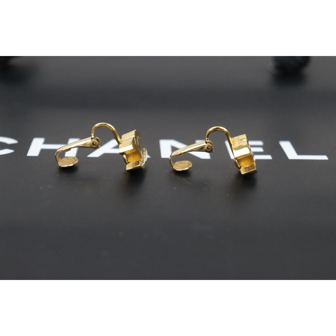 Very Good ( Rank A) ｜CHANEL COCO Earrings 18k Gold Plated ｜24112103