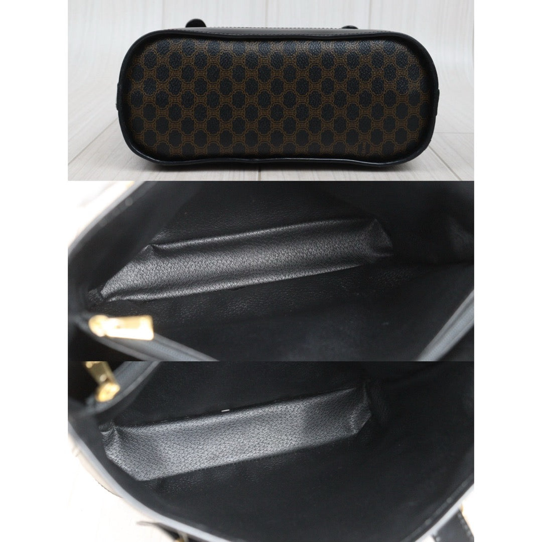 Very Good ( Rank A)｜ CELINE Black Macadam ToteBag ｜25092610