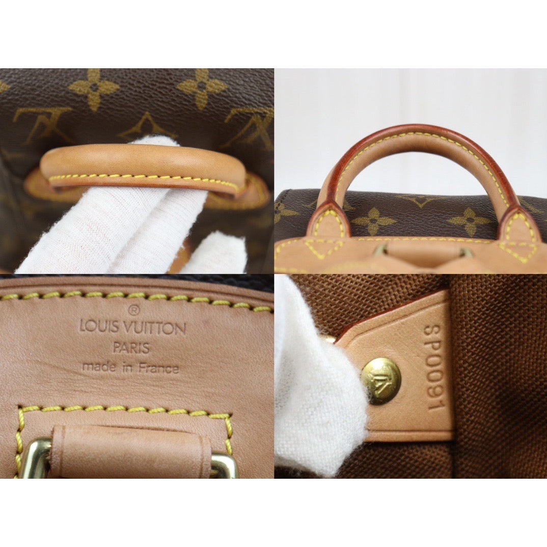 Rank A｜ LV Monogram Montsouris PM Backpack｜24020104