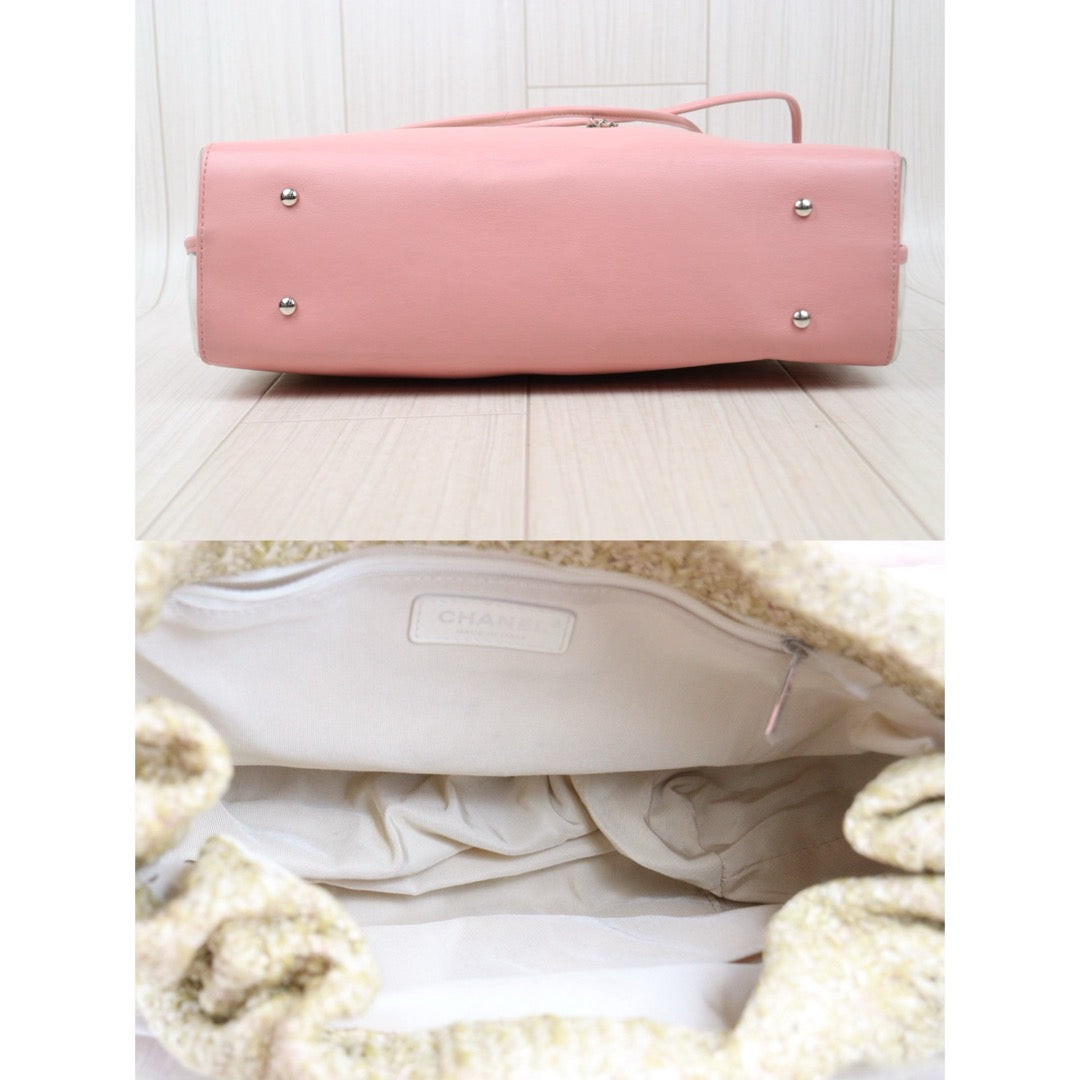 Good ( Rank AB)｜ CHANEL 31 Bag Limited Cherry Pink PVC Made in 2019 Year｜V24122604
