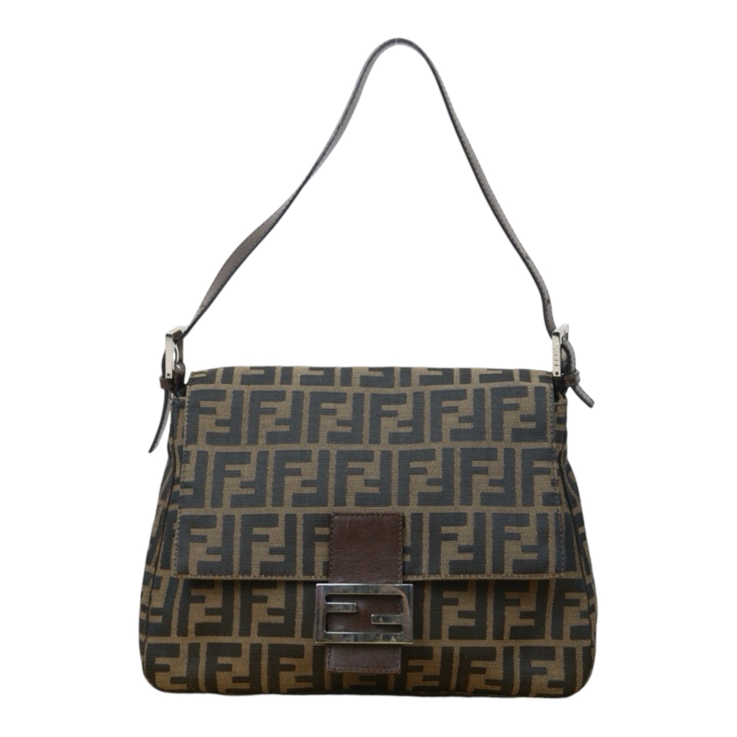 Good ( Rank AB)｜ FENDI Zucca Mamma Baguette Shoulder Bag ｜V24090518