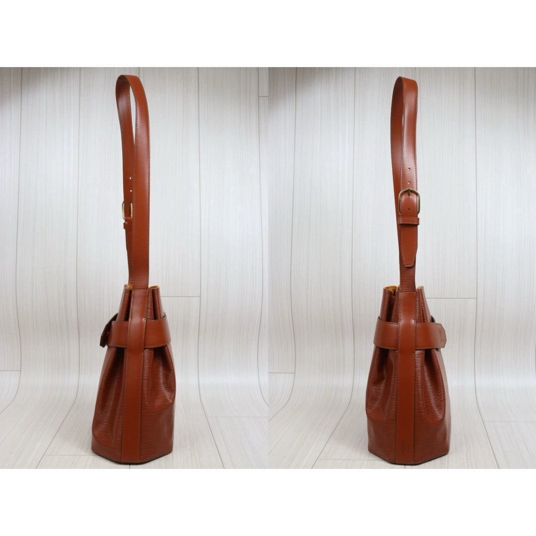 Include Entrupy Certificate of Authenticity｜Very Good ( Rank A)｜ Louis Vuitton Epi Sack de Paul Shoulder Bag Caramel｜26060801