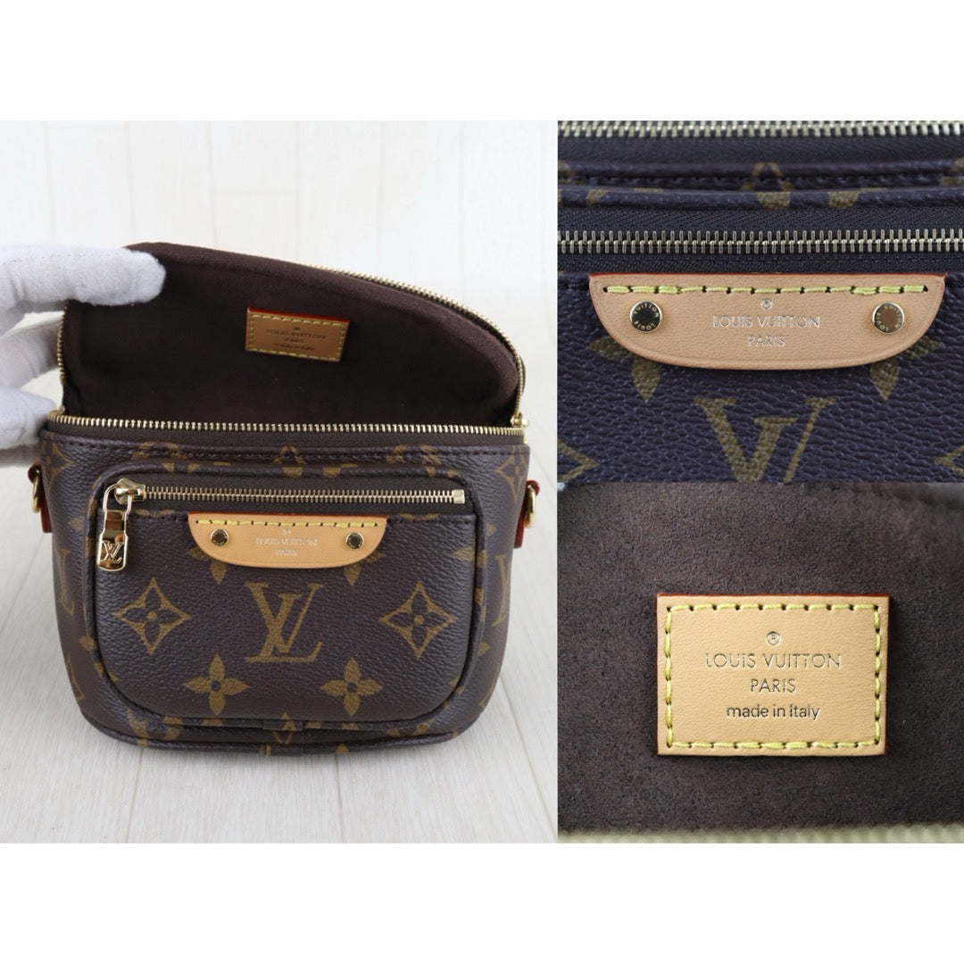 Include Entrupy Certificate of Authenticity｜Very Good ( Rank A)｜Louis Vuitton Monogram Mini Bumbag Shoulder Bag Waist Bag IC Chips Model ｜S26062213