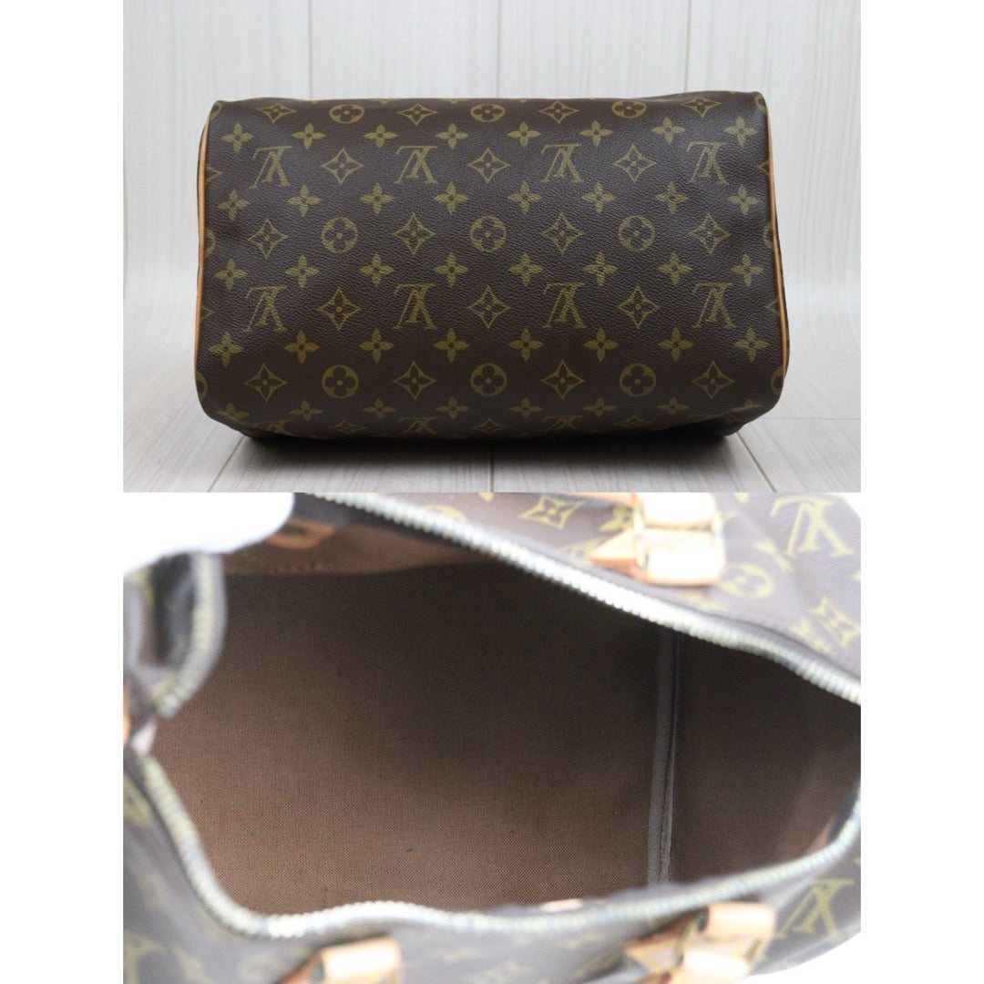 Include Entrupy Certificate of Authenticity｜Good ( Rank AB)｜ Louis Vuitton Monogram Speedy 30 Hand Bag ｜25122301
