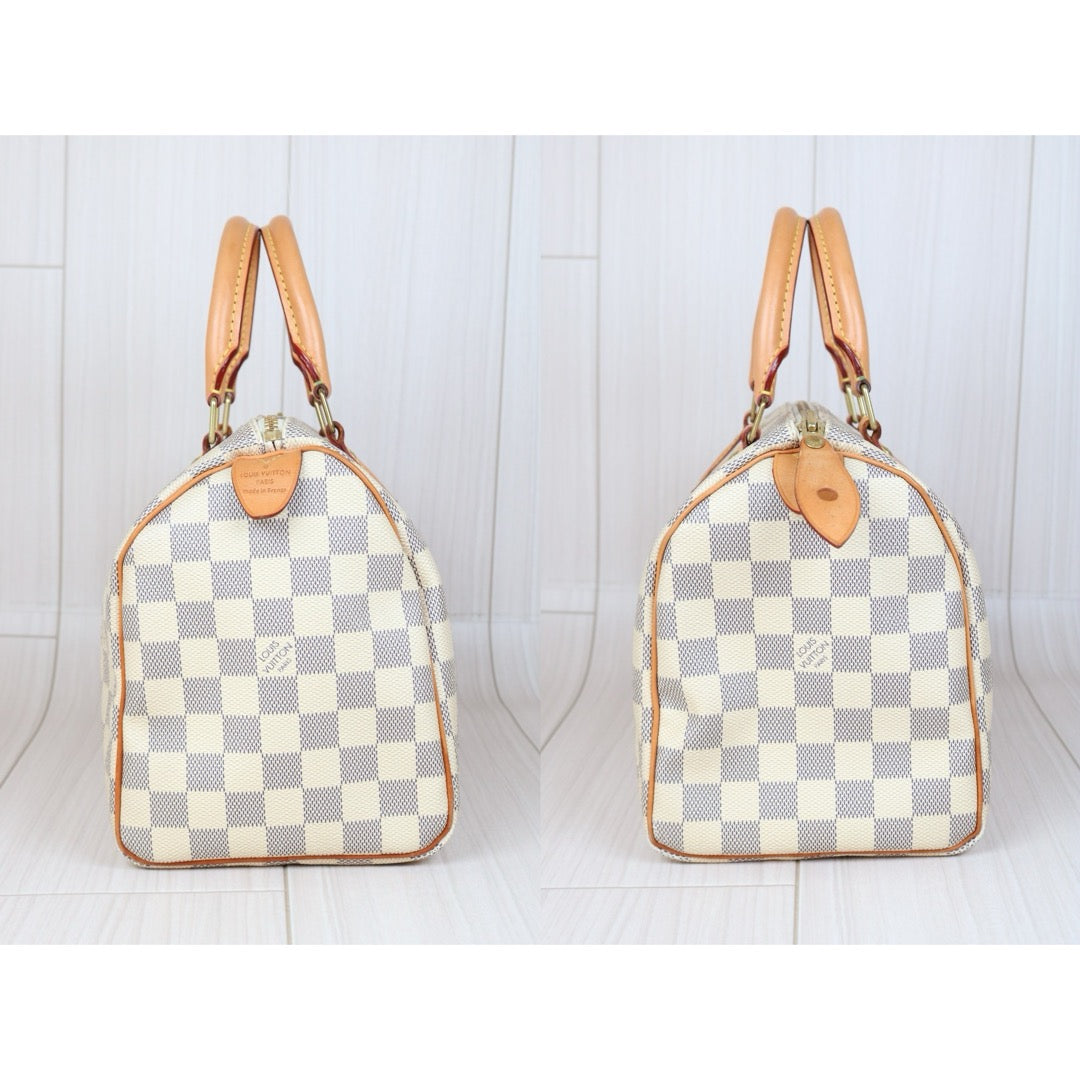 Good ( Rank AB)｜ LV Azul Speedy 25 ｜S24090506