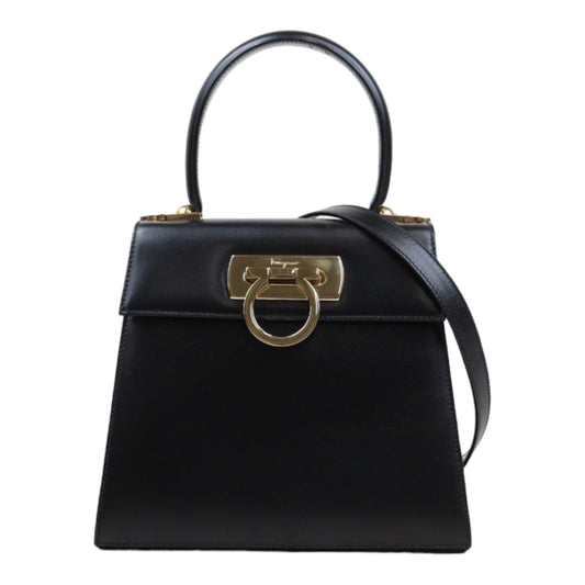 Rank A ｜Ferragamo Gancini 2WAY Handbag Shoulderbag｜24041119