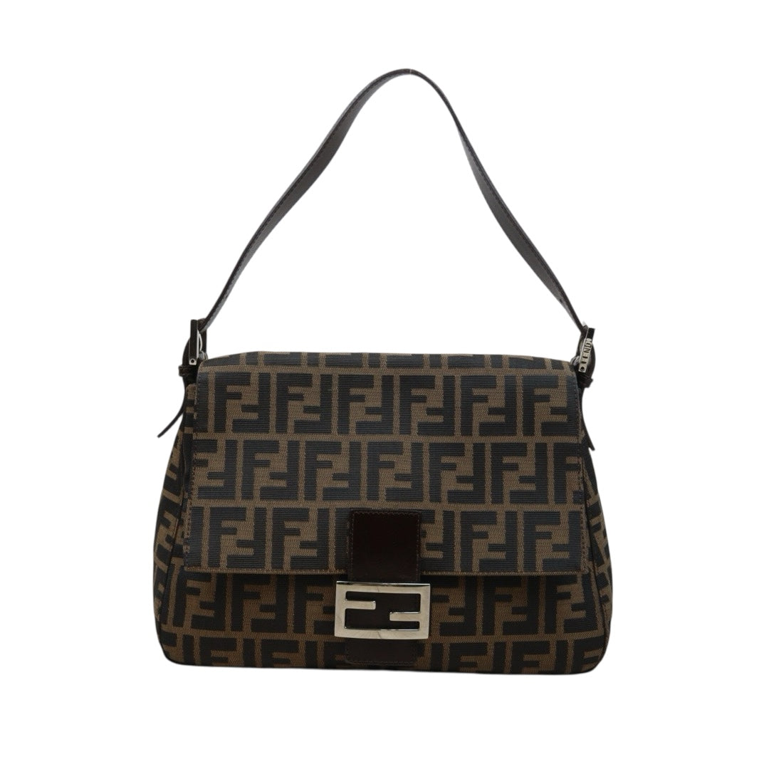 Good ( Rank AB)｜ FENDI Zucca Mamma Baguette Shoulder Bag｜25082705