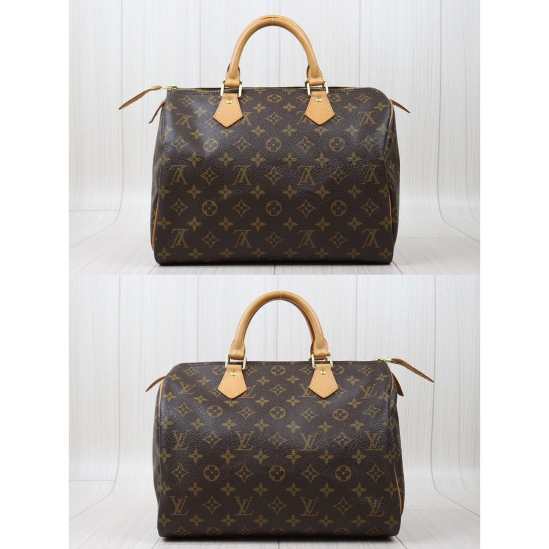 Rank AB｜ LV Monogram Speedy 30 Hand Bag ｜VT25030104