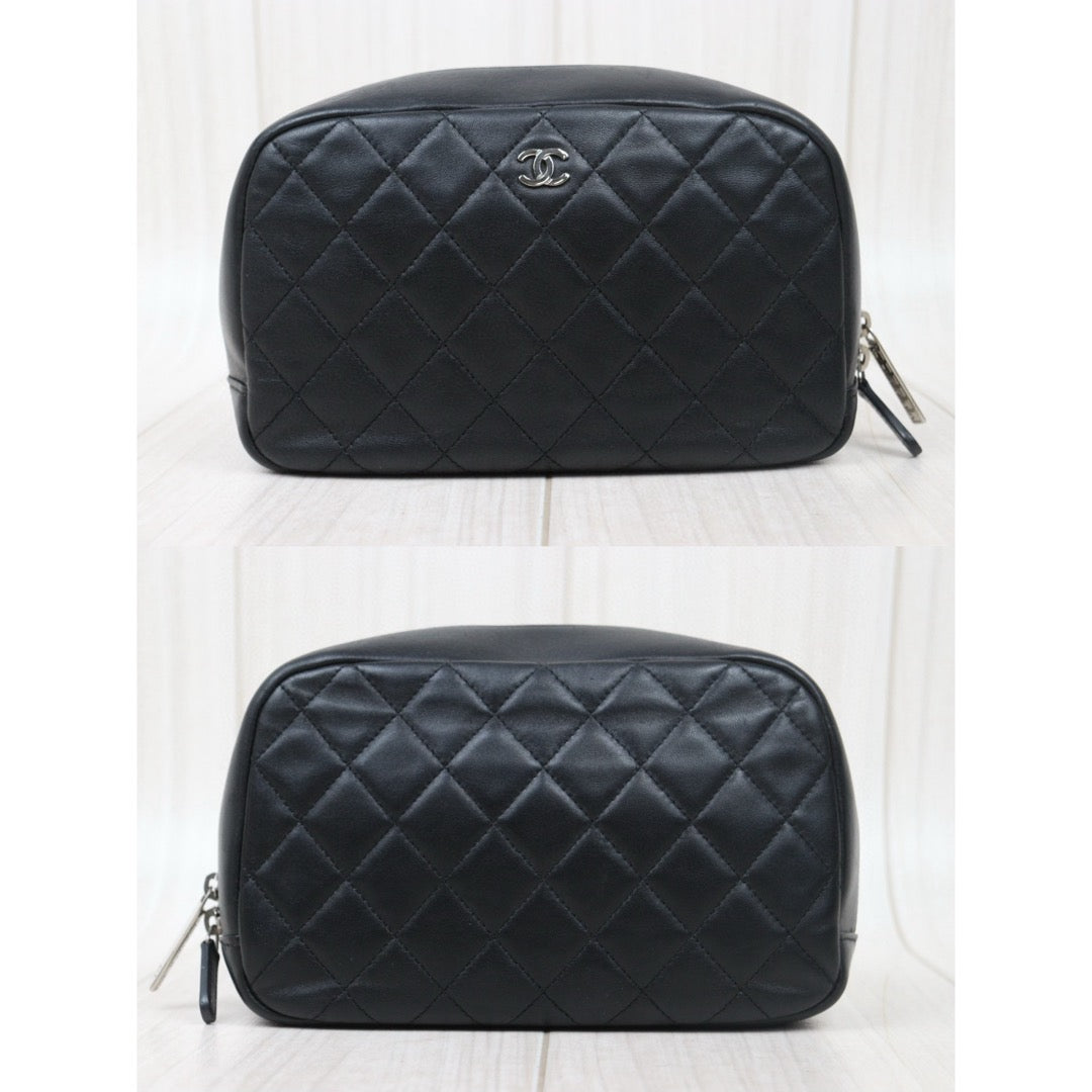 Good ( Rank AB)｜ CHANEL  Lamb Skin Vanity Handbag  Made In 2016～2017Year ｜24112601